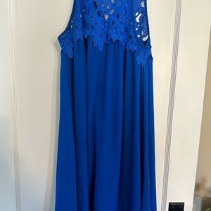 Royal blue summer dress size small